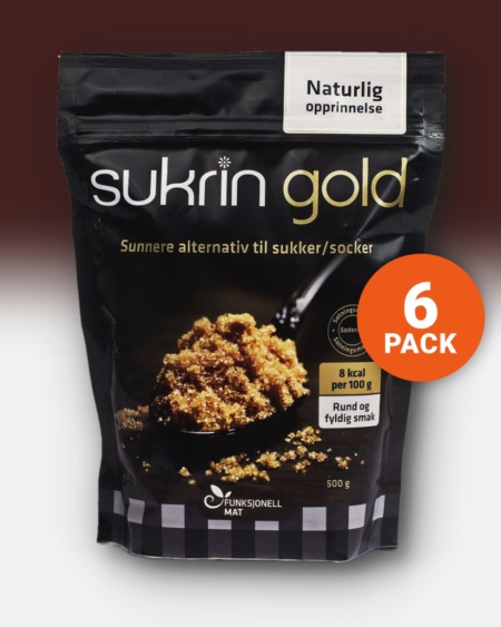 Funksjonell Mat Sukrin Gold 500g (6-pack)