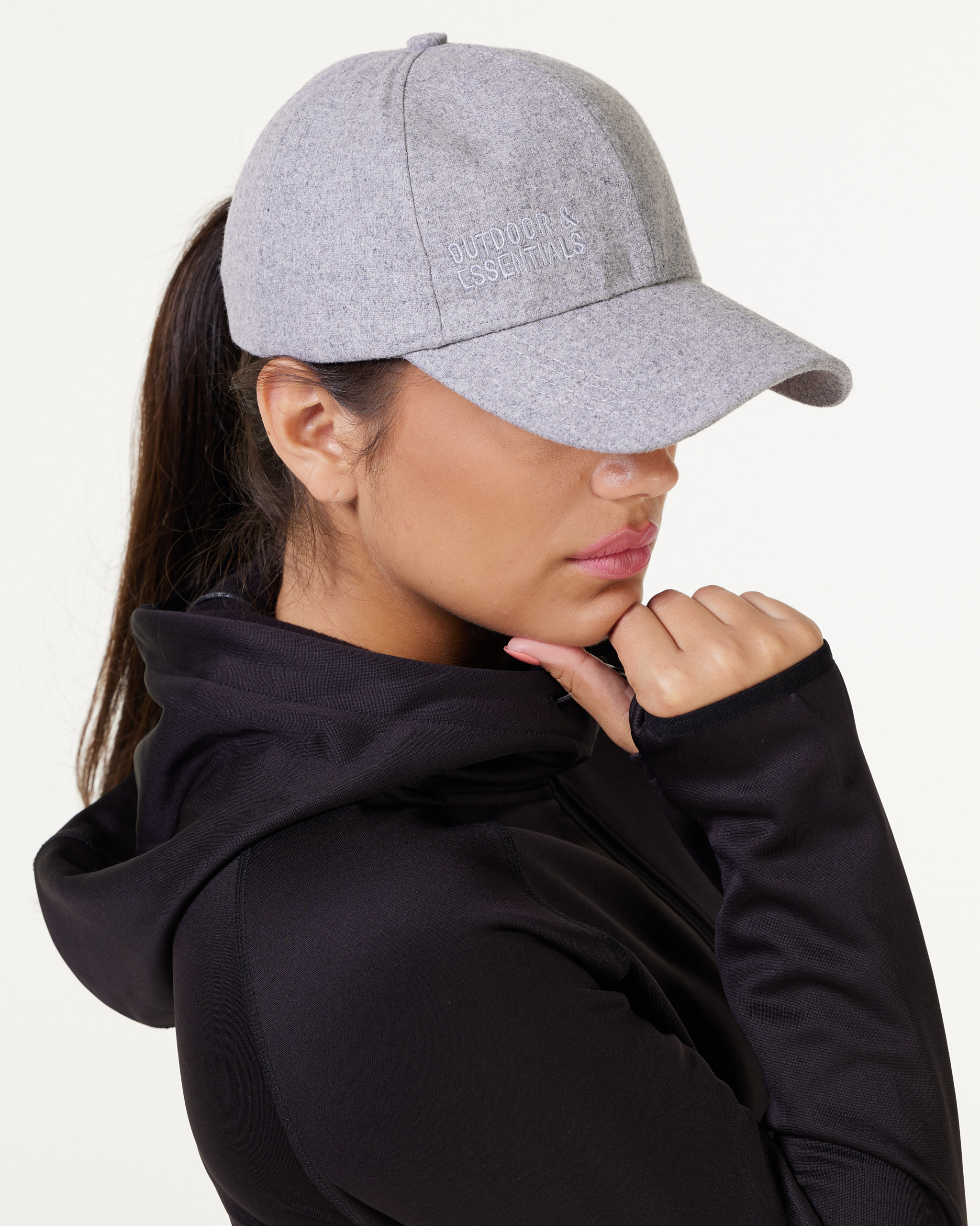 Wool Baseball Hat Grey - 15-07-21 - 7