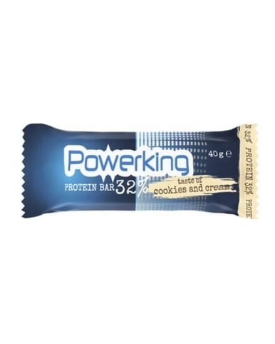 Powerking Proteinbar Cookies & Cream 40g - cocoa powder