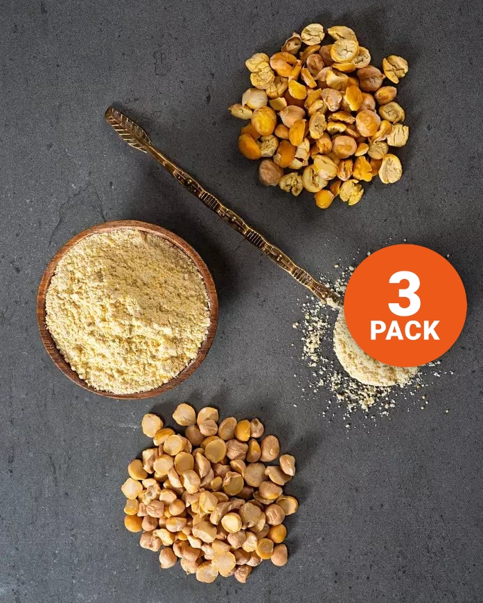 SunnRask Kikertmel 1000g (3-pack)