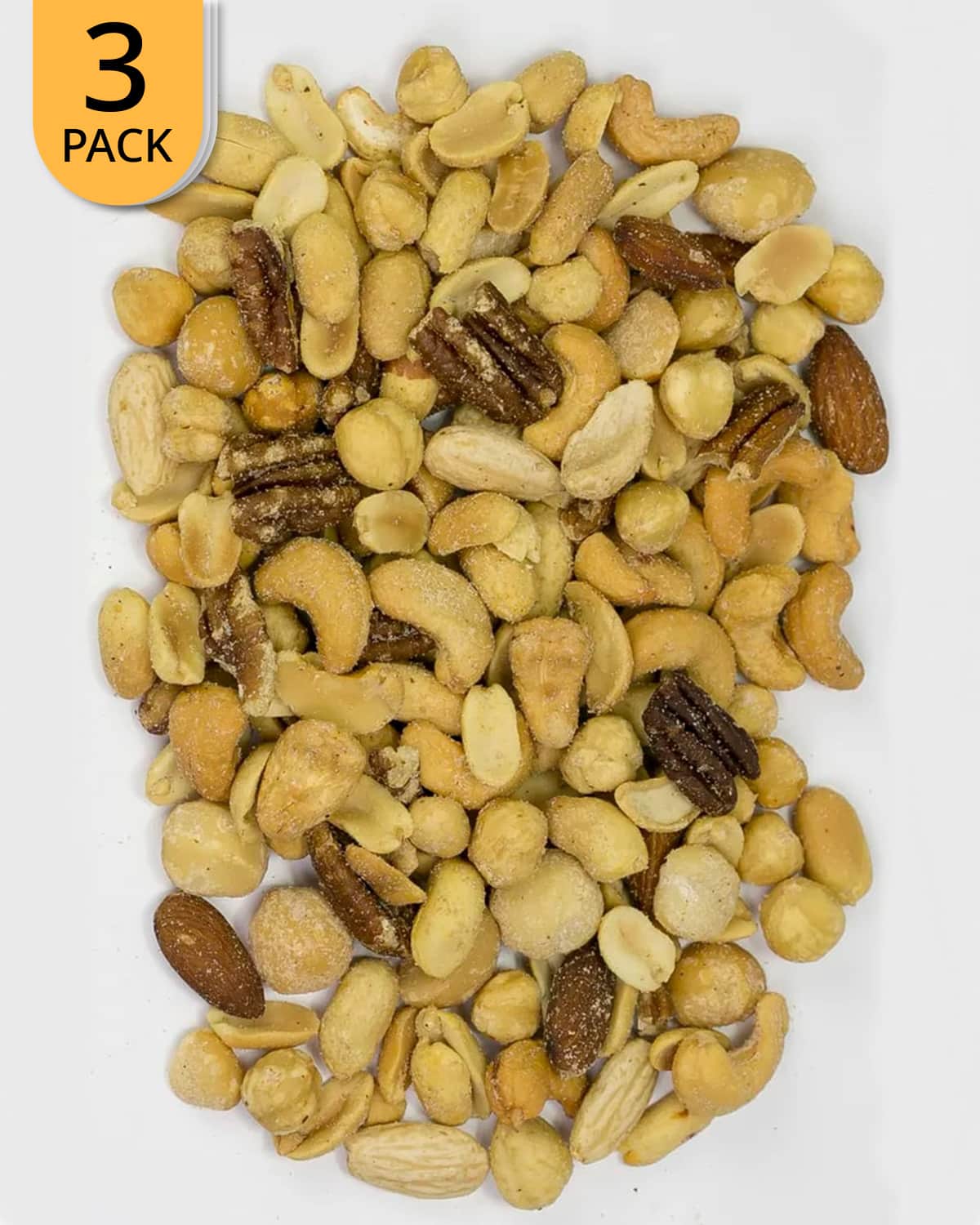 3x SunnRask Nøttemiks u/ Salt 100g