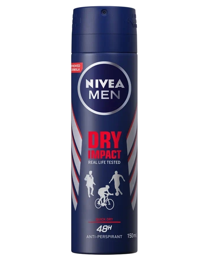 Nivea Men Deo Dry Impact Spray 150ml - deodorant