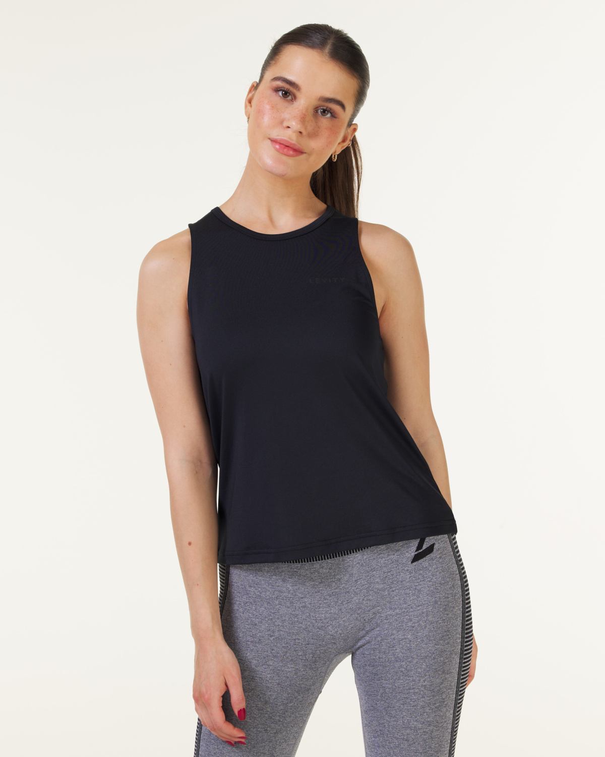 LEVITY Elemental Tank Top Black - XL - trenings