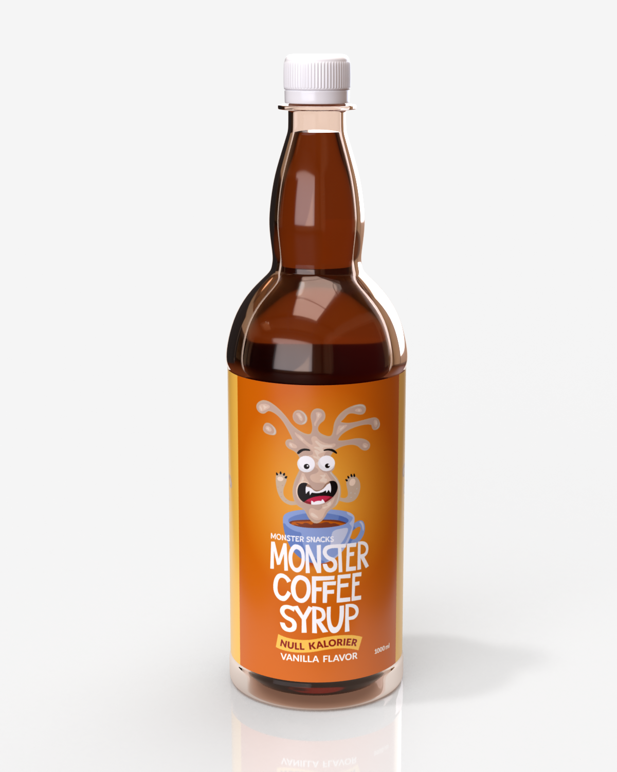 Monster Zero Coffee Syrup Vanilla 1000ml