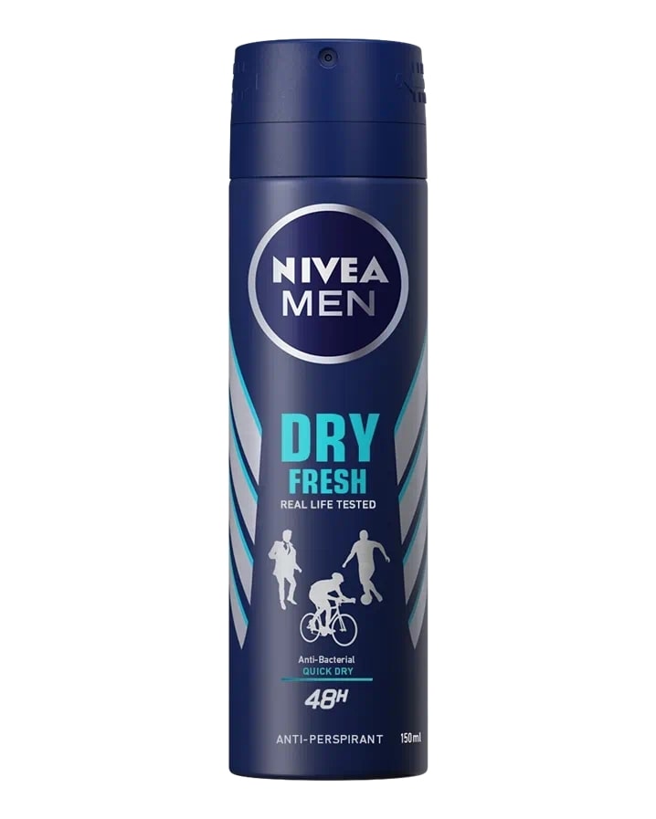 Nivea Men Deo Dry Fresh Spray 150ml - deodorant
