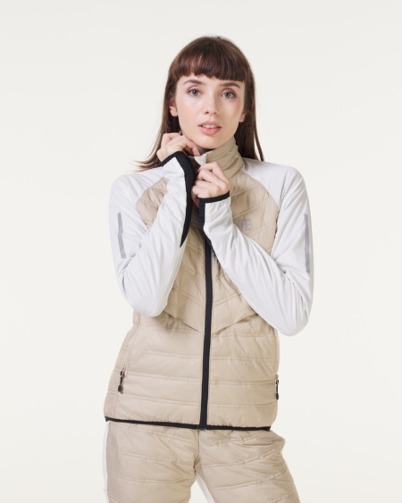 Beige/White