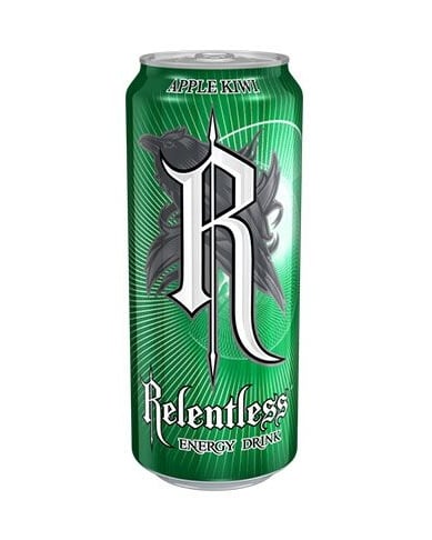 Relentless Energy 500ml - Apple & Kiwi - drink