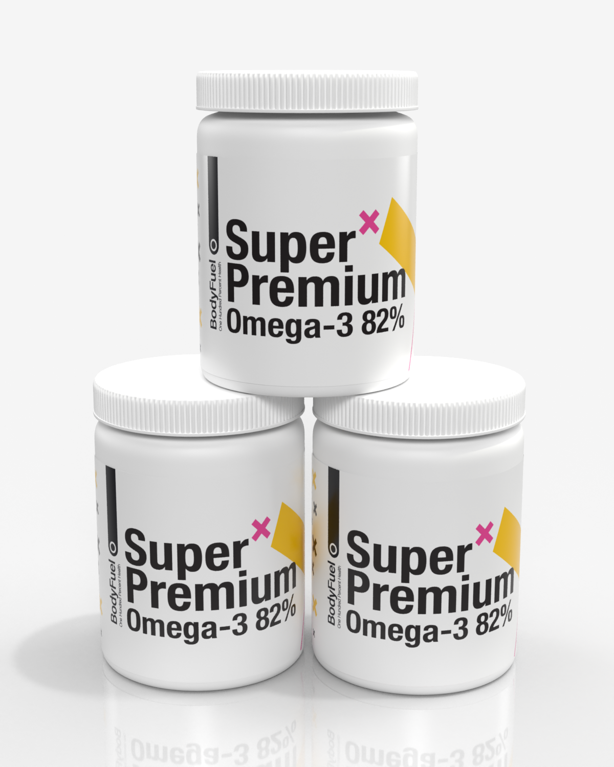 BodyFuel Premium 82% Omega 3 - TREPAKNING!