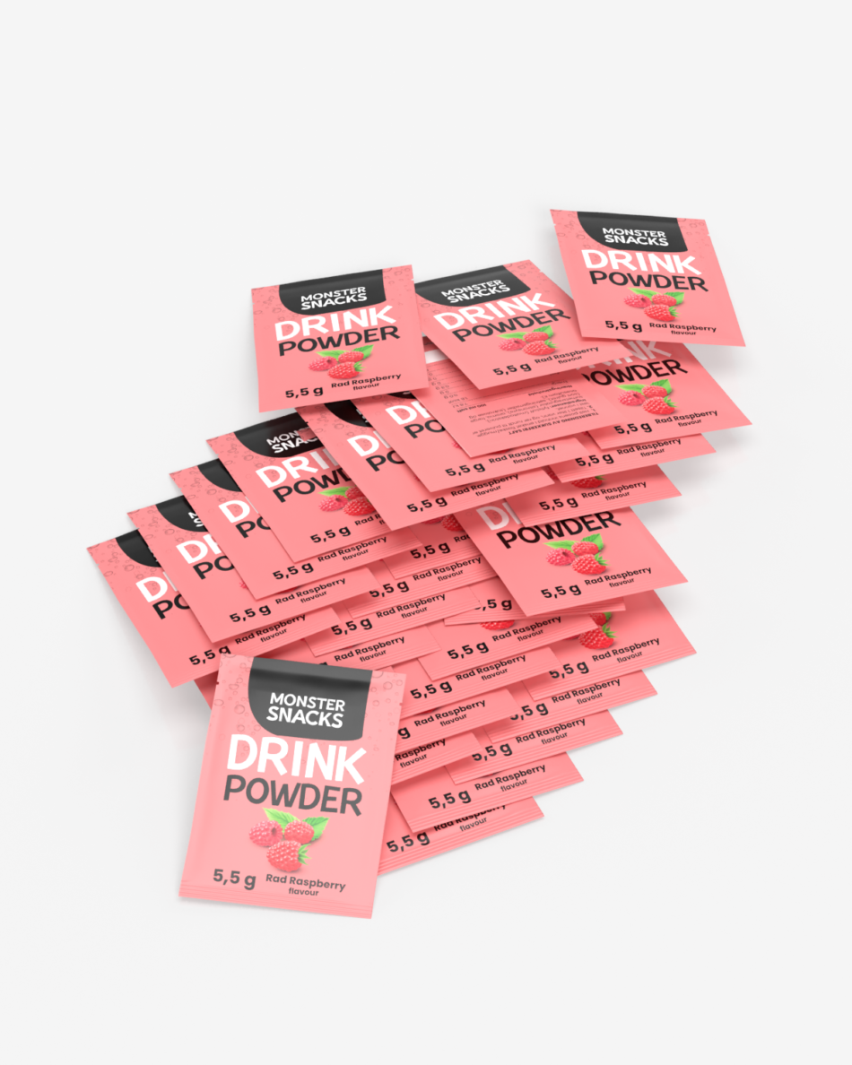 Monster Sugar Free Drink Powder Radical Raspberry 1 LITER! Tights.no