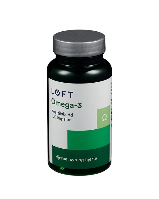 Løft Omega 3 100 caps - kapsler