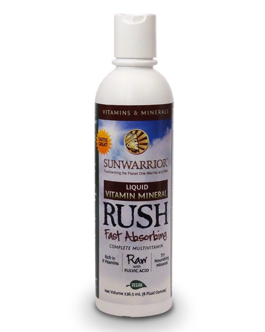 Sunwarrior Vitamin Mineral Rush - 236ml (8 oz) - is