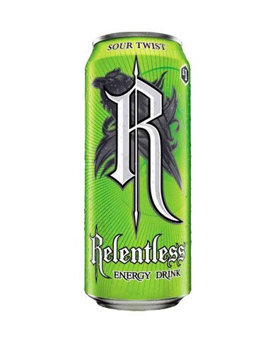 Relentless Energy 500ml - Sour Twist - drink