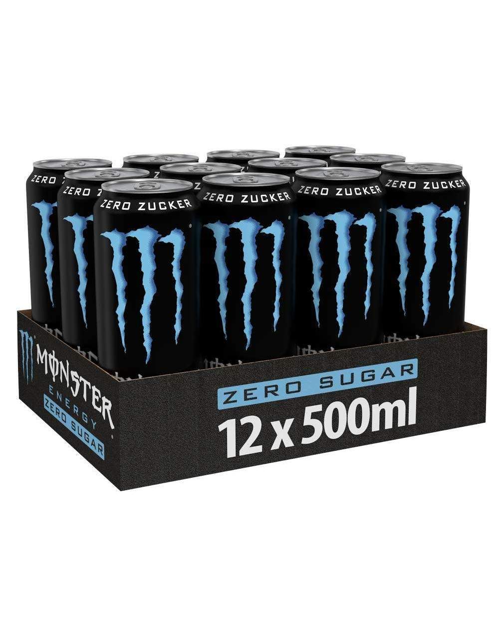 Monster Absolute Zero 12x500ml - water