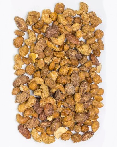 SunnRask Honey Roasted & Salted Nut Mix 300g - gram protein
