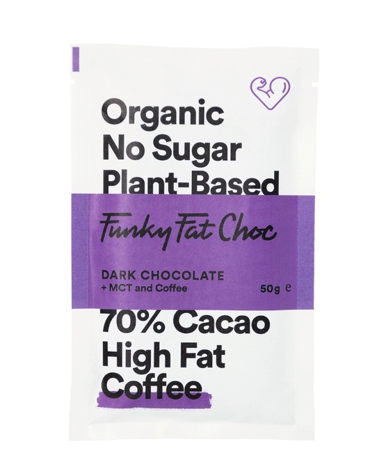 Funky Fat Choc Coffee 50g - protein for