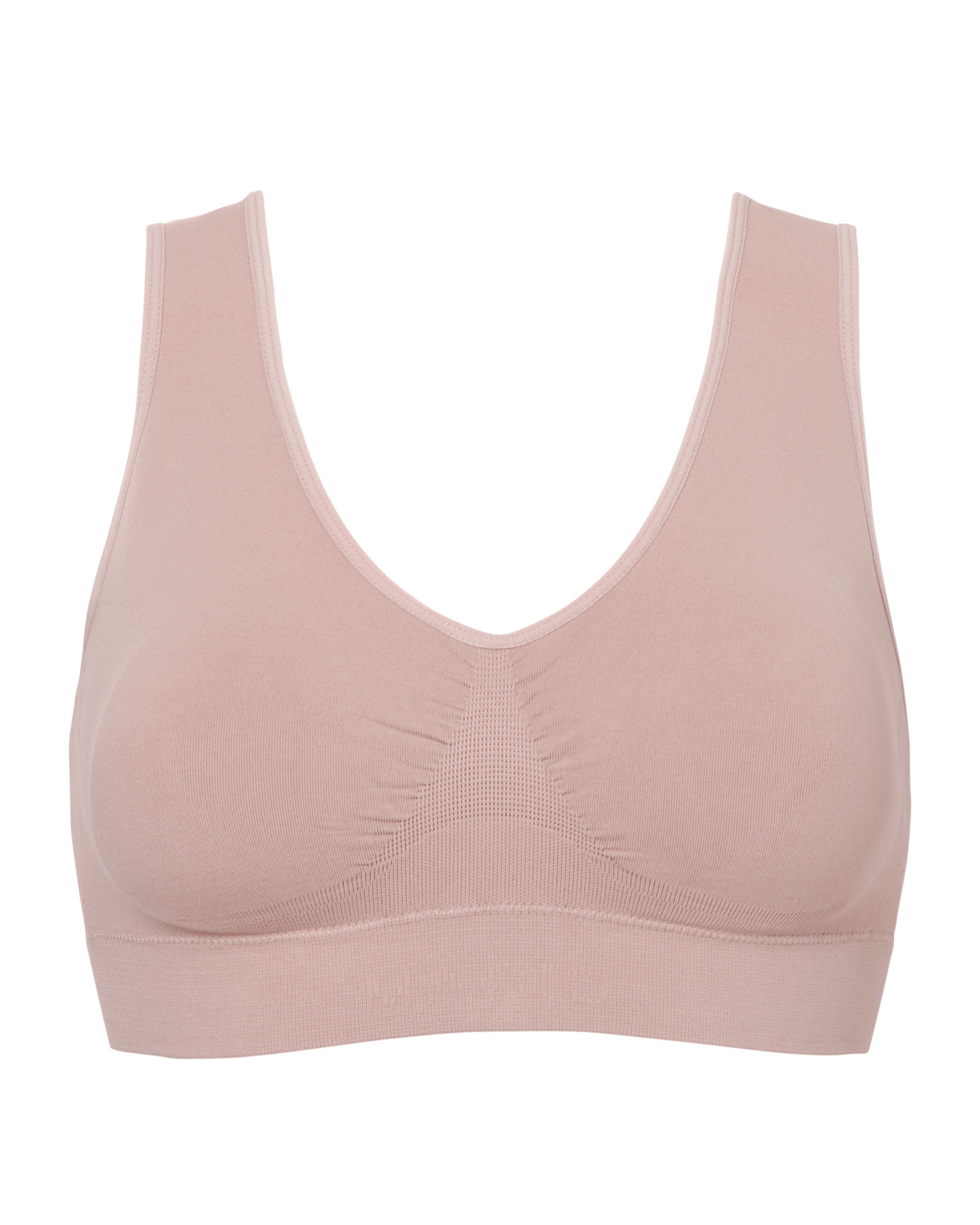 Comfort Bra Spaghetti Straps Bamboo Rose