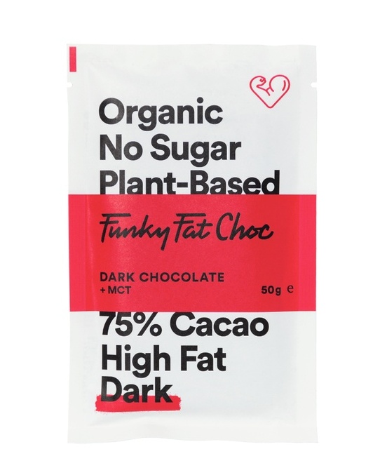 Funky Fat Choc Dark 50g - protein bar
