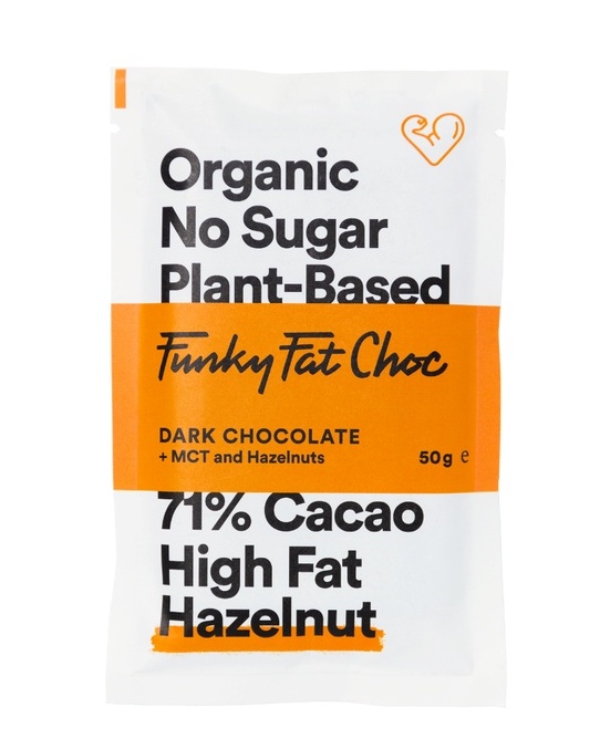 Funky Fat Choc Hazelnut 50g - protein for