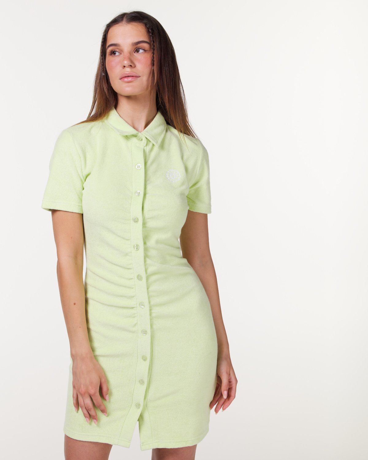 Bumpro Sundazed Terry Dress Pistachio - S - til
