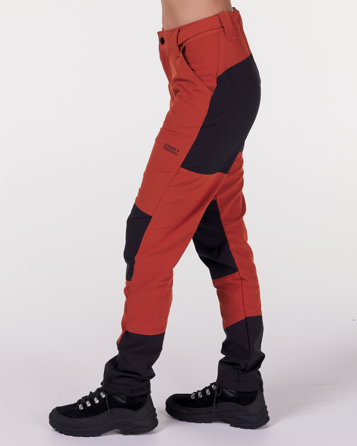 Outdoor & Essentials Terran Outdoor Pants 2.0 Rusty Orange - M - turbukse dame