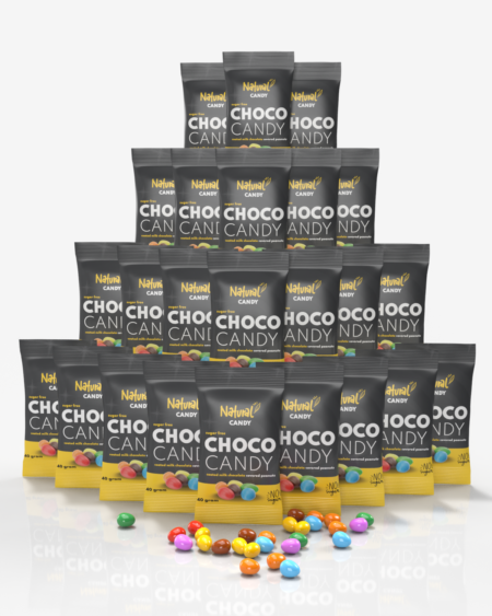 Sukkerfri Choco Candy 24x40g - ØKONOMIPAKKE 24 POSER!