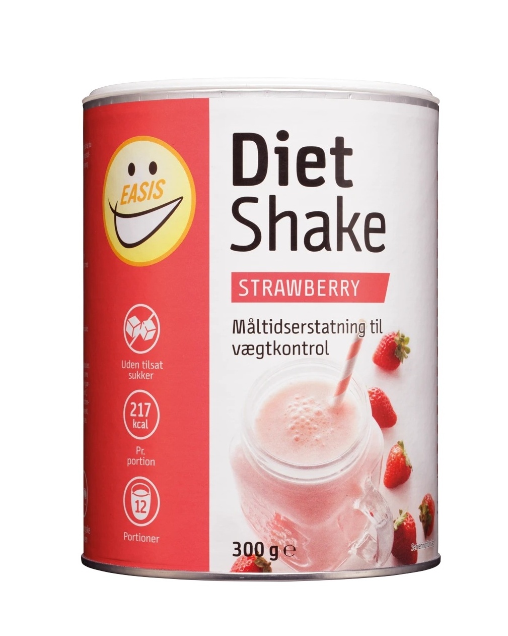 EASIS Diet Shake Strawberry 300g - protein powder for weight loss