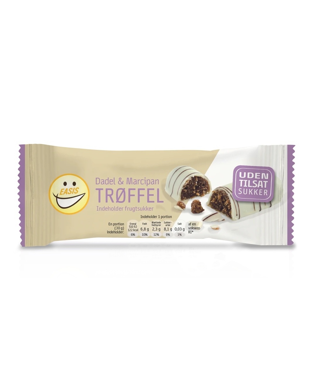 EASIS Truffle With Dates & Marzipan Bar 30g - in protein