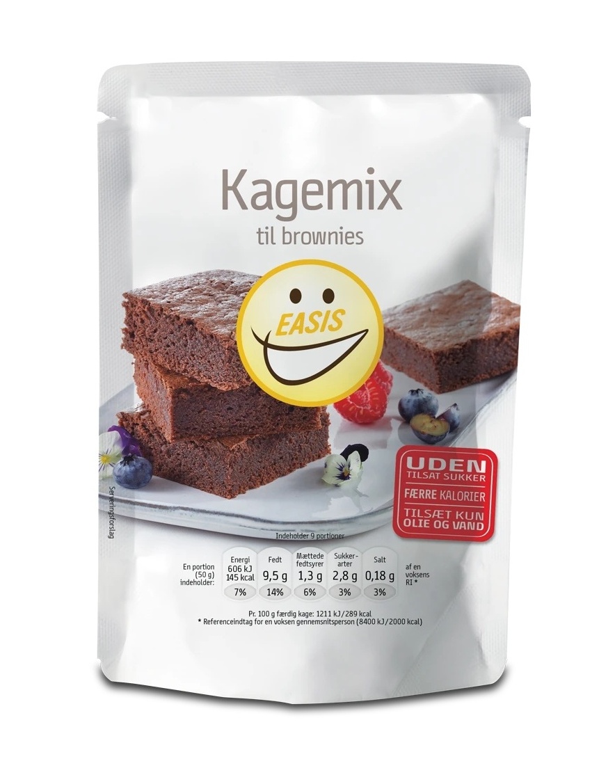 EASIS Brownie Cake 270g - protein powder for