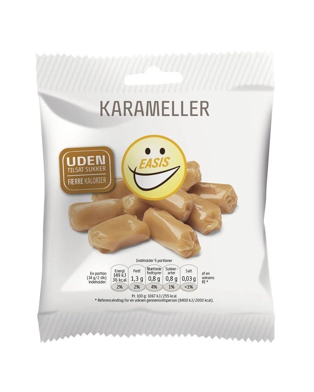 EASIS Caramel Cream 70g - protein powder for