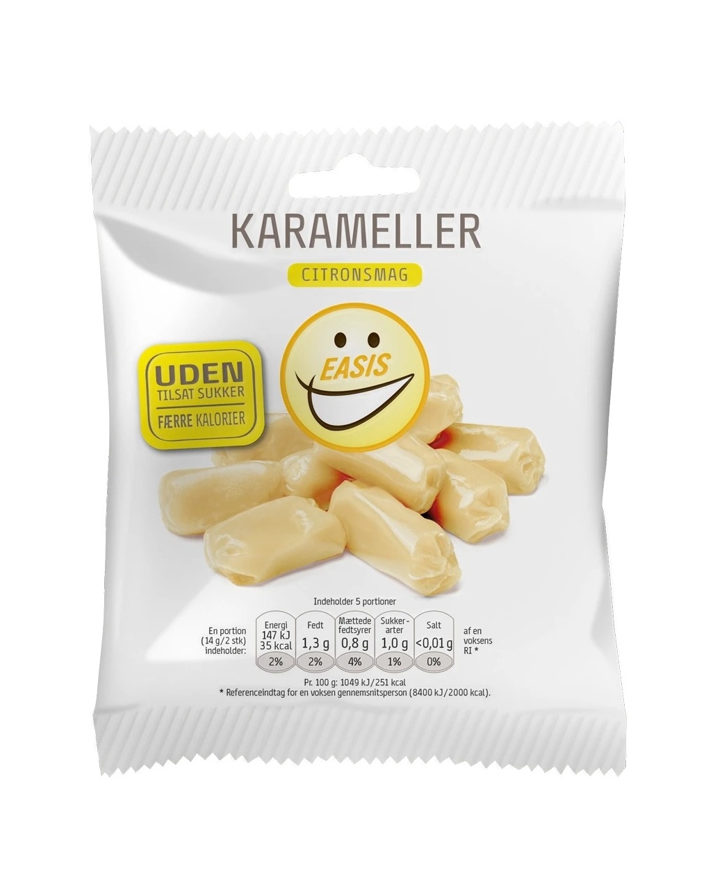 EASIS Caramel Lemon Flavor 70g - high protein