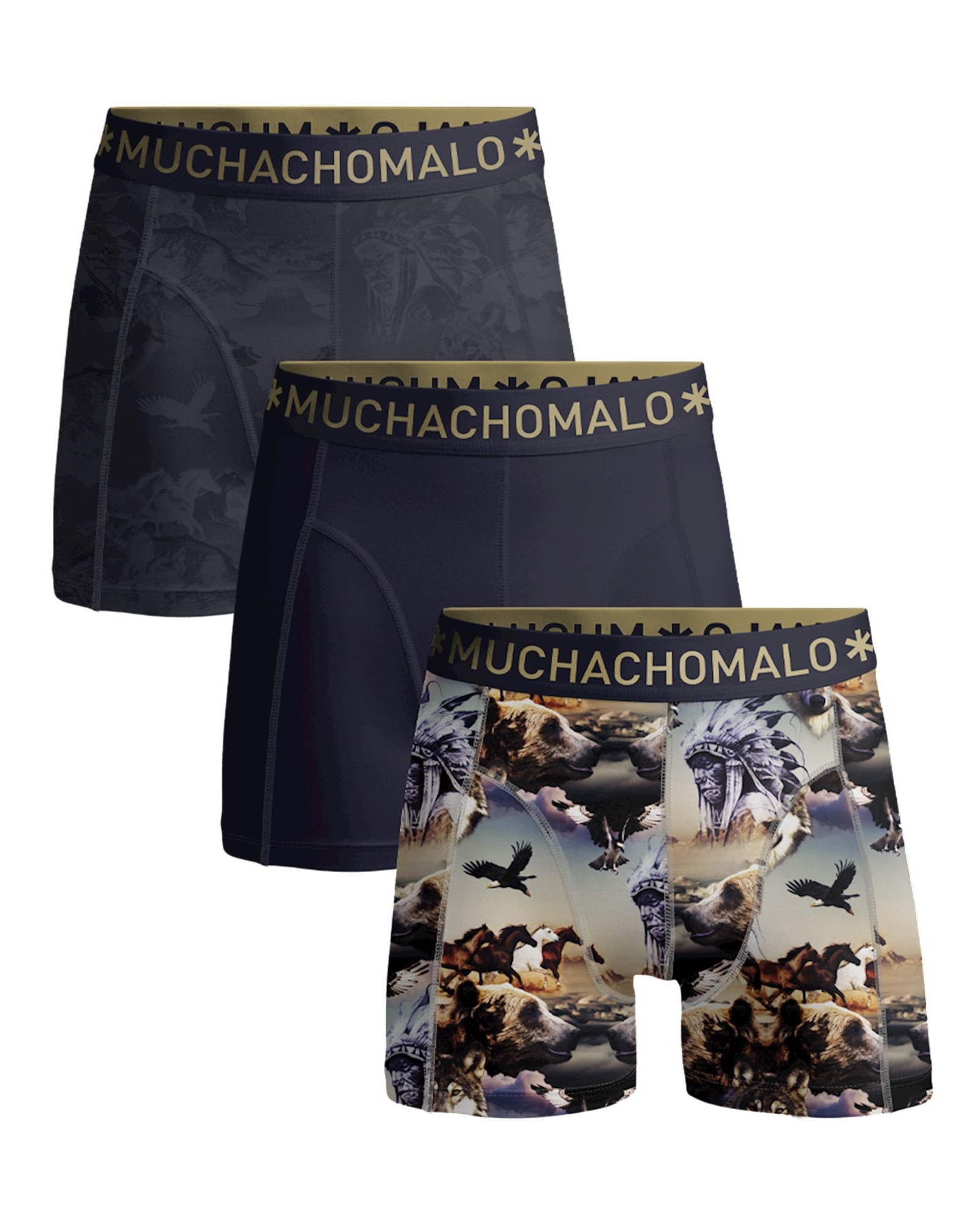Muchachomalo-Bear-Boxershorts-Jongens-3-pack--2210191334
