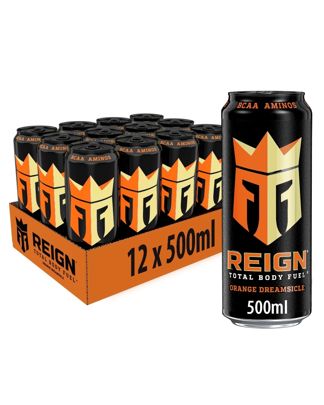 REIGN Orange Dreamsicle 12x500ml - protein for