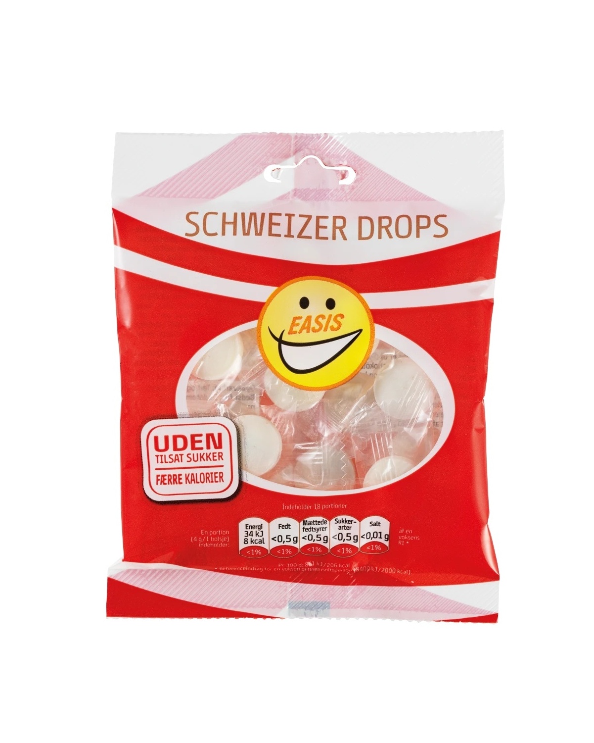 EASIS Schweizer Drops In Bag 70g - protein pulver