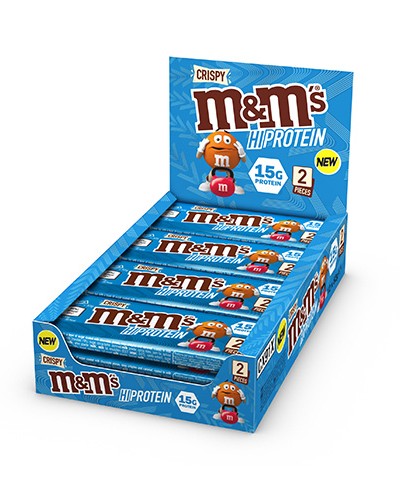M&M Protein Bar Crispy 12x51g - collagen powder