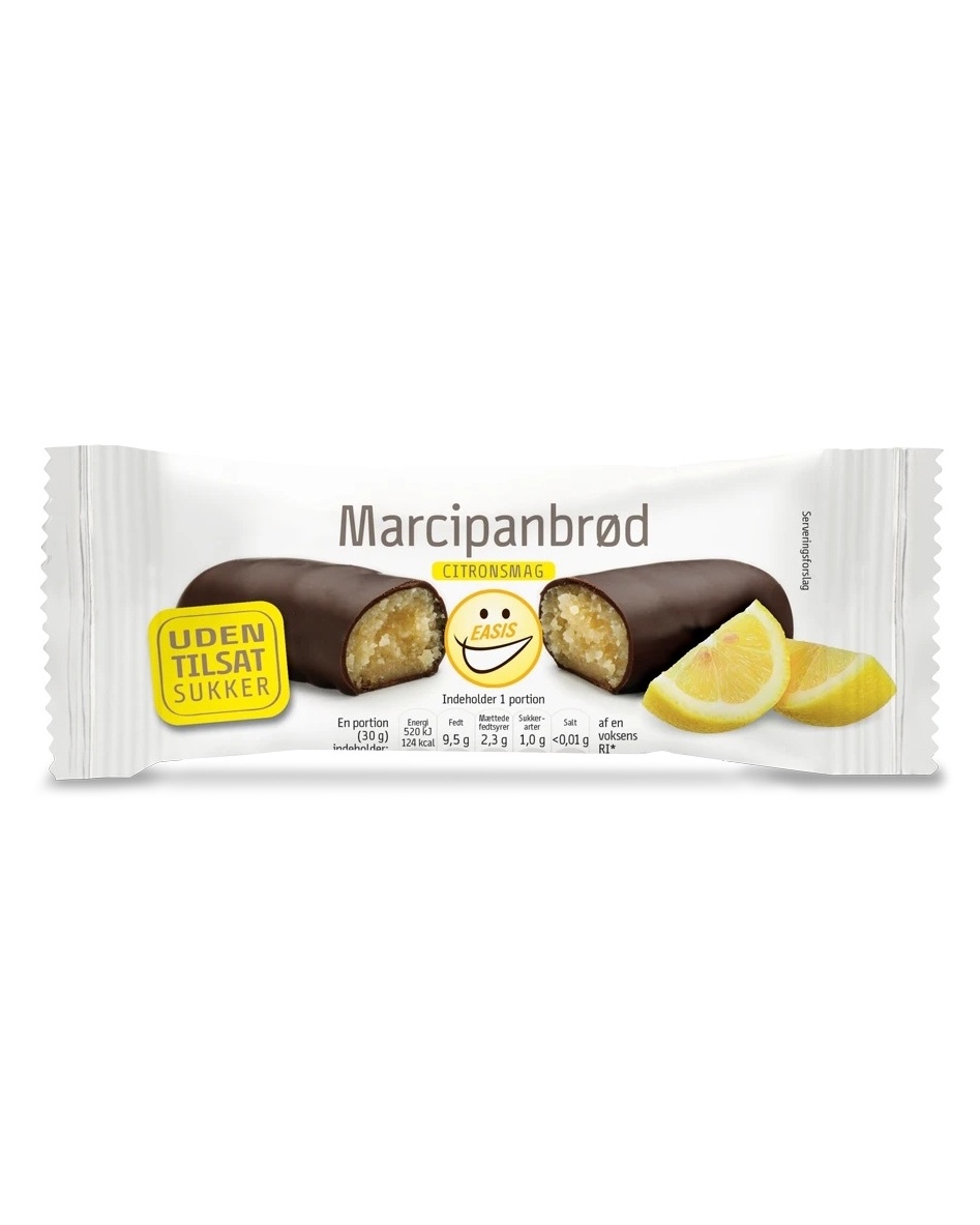 EASIS Marzipan Bar With Lemon 30g - in protein
