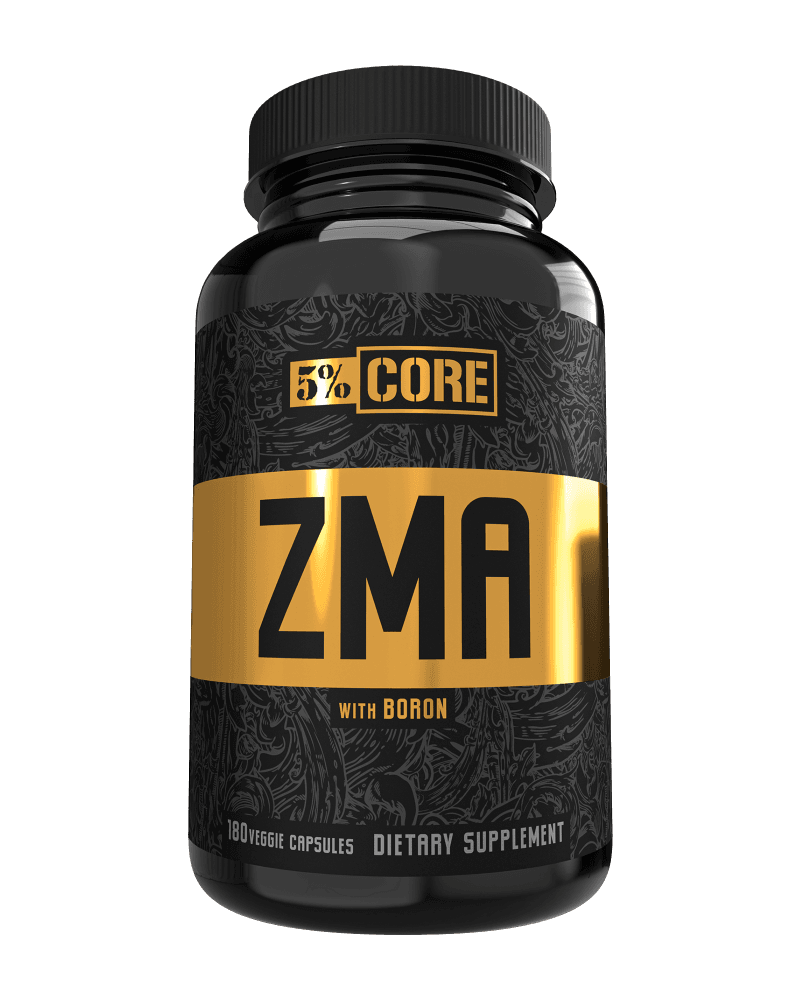 5% Nutrition Core ZMA 180 Caps - kosttilskudd