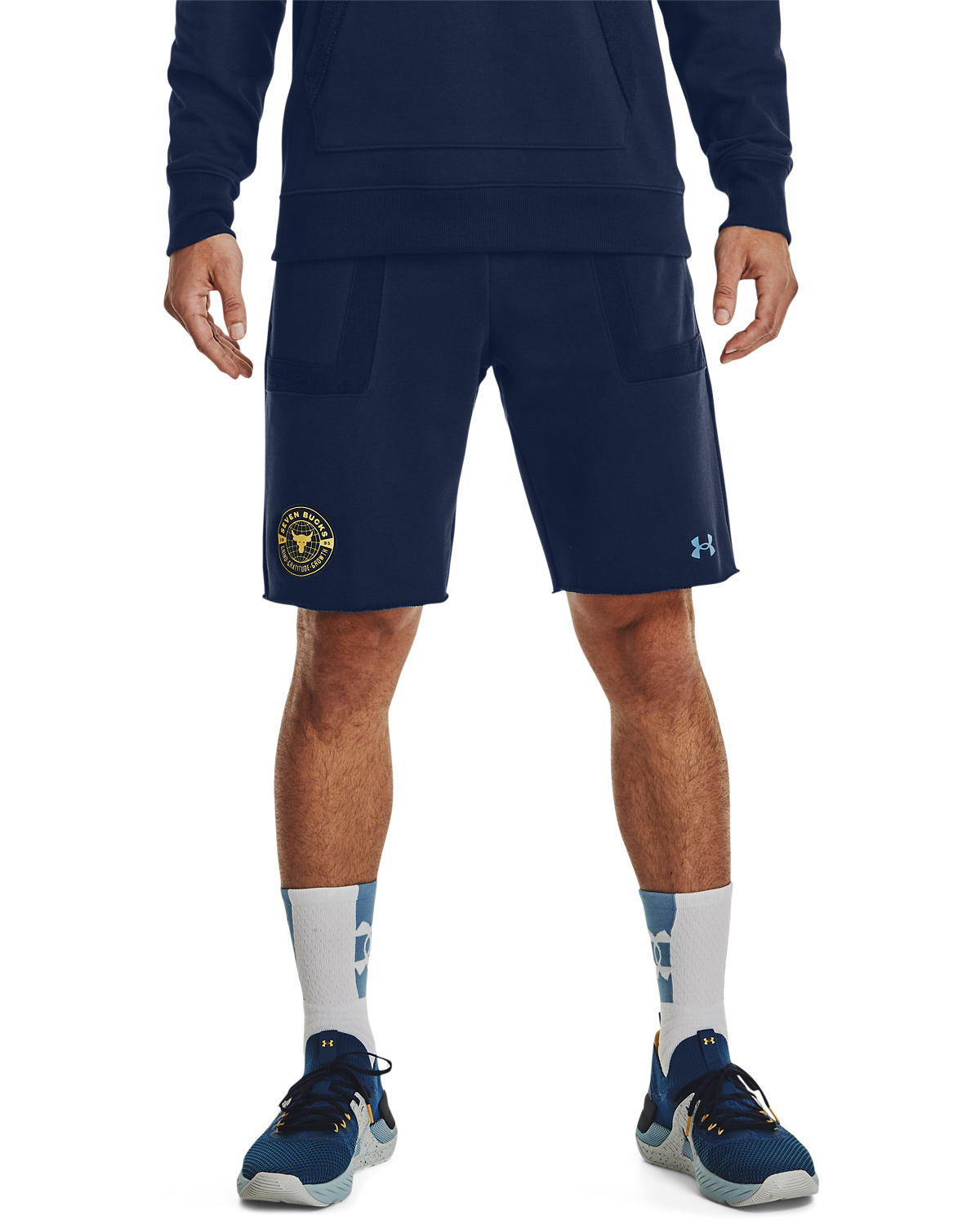 Under Armour UA Pjt Rk Q1 Hvywt Terry Sts - S - til