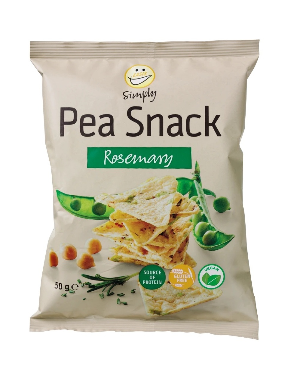 EASIS Pea Snack Rosmarin 50g - gluten free protein powder