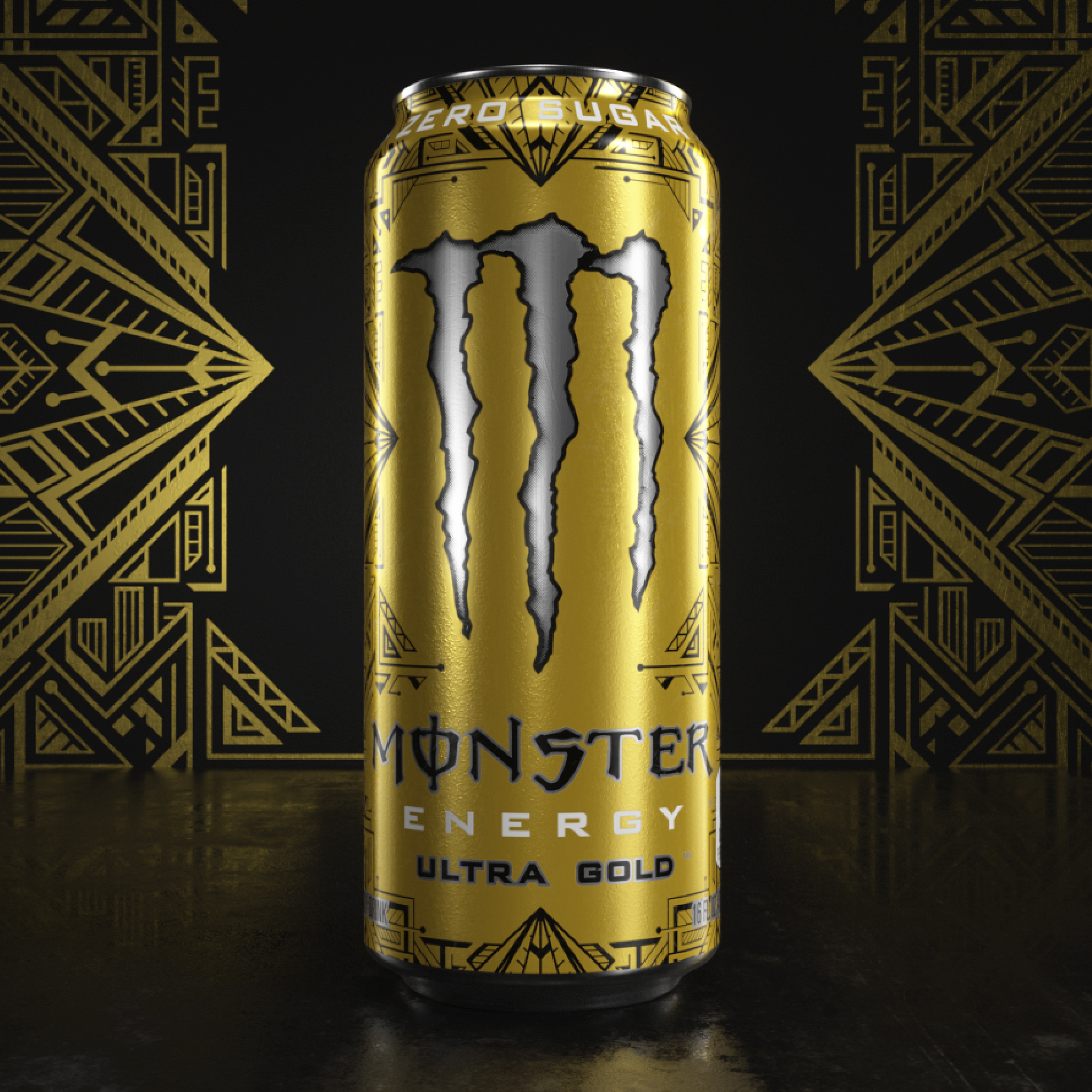 Monster Energy Ultra Gold 500ml - Tights.no