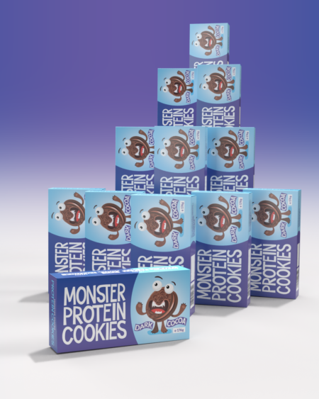 Cookies Dark Cocoa 12x176g - TOLVPAKNING!