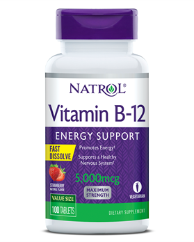 Natrol Vitamin B-12 - the body