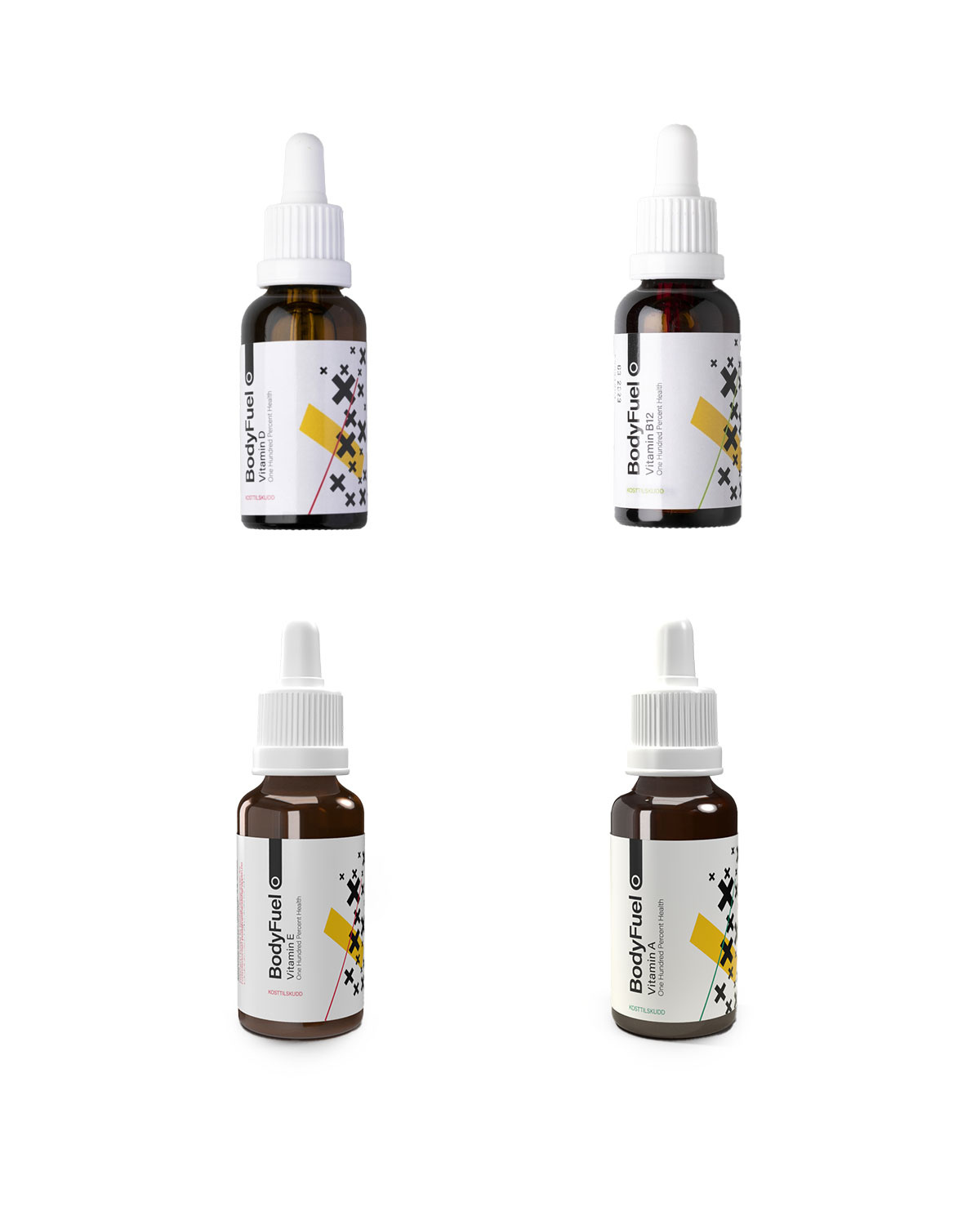 Vitaminpakken - A, D, E, B12 - vitaminer