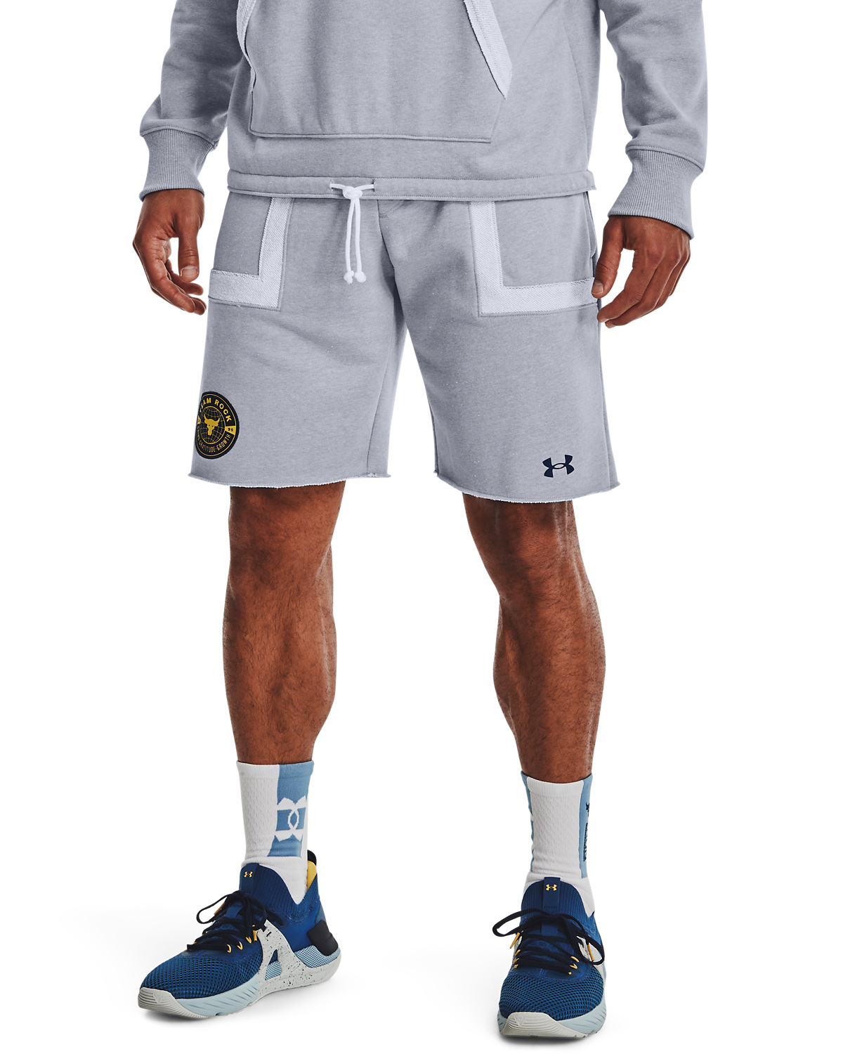 Under Armour UA Project Rk Q1 Hvywt Terry Sts Grey - XXL - til