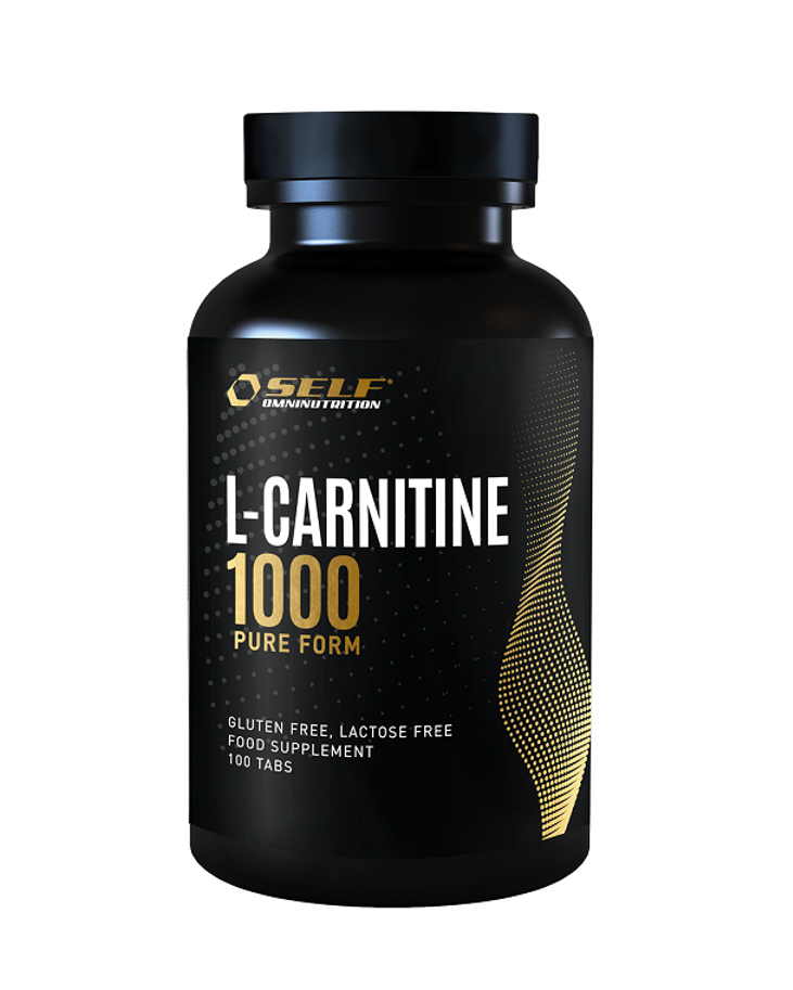 SELF L-Carnitine 1000 - 100 tabs - kosttilskudd