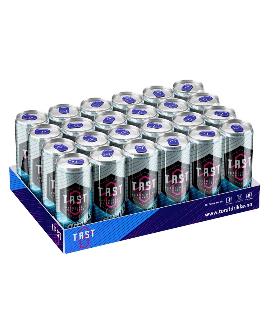 TØRST Energidrikk Sukkerfri Sitrus 24x250ml - til trening