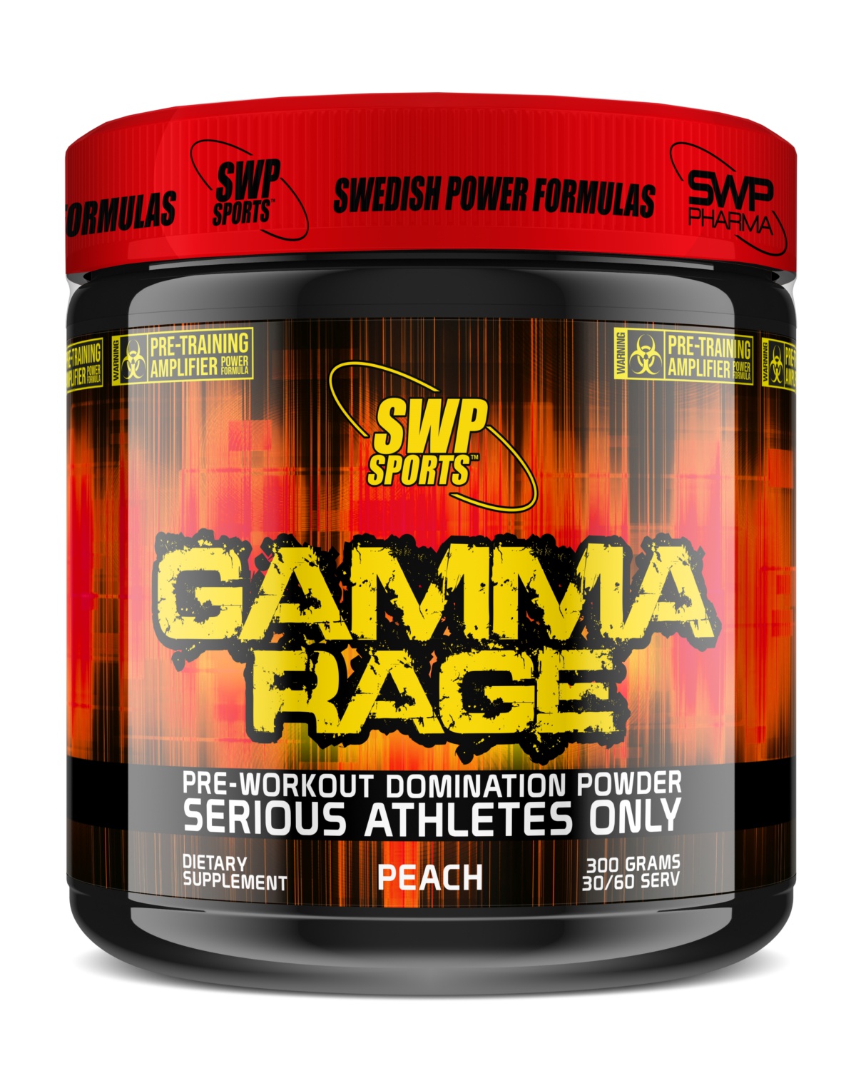 SWP Sports Gamma Rage 300g - Tropical - pump pre