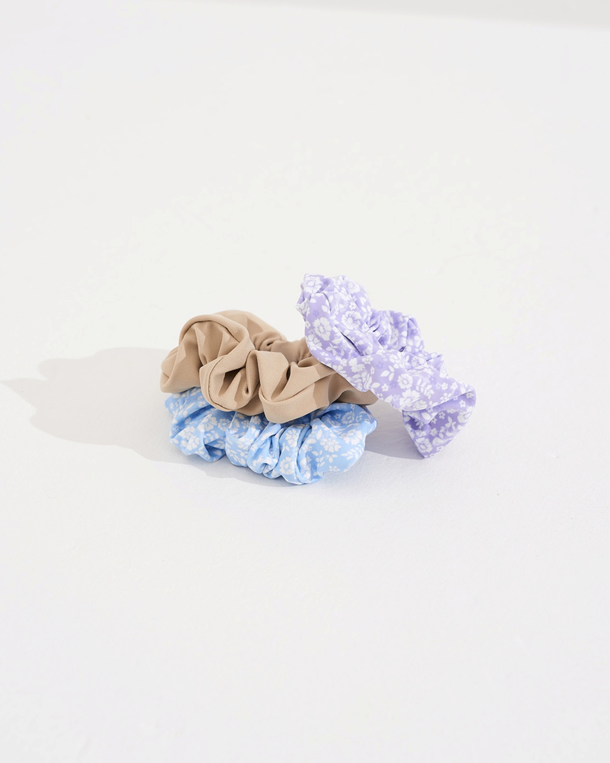 Aim’n 3-P Scrunchies Fleur Blanche / Fleur Lavande / Sand - til trening
