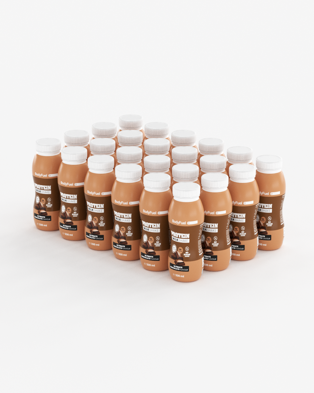 BodyFuel Protein Shake - Ultimate Chocolate (24-pack) - til