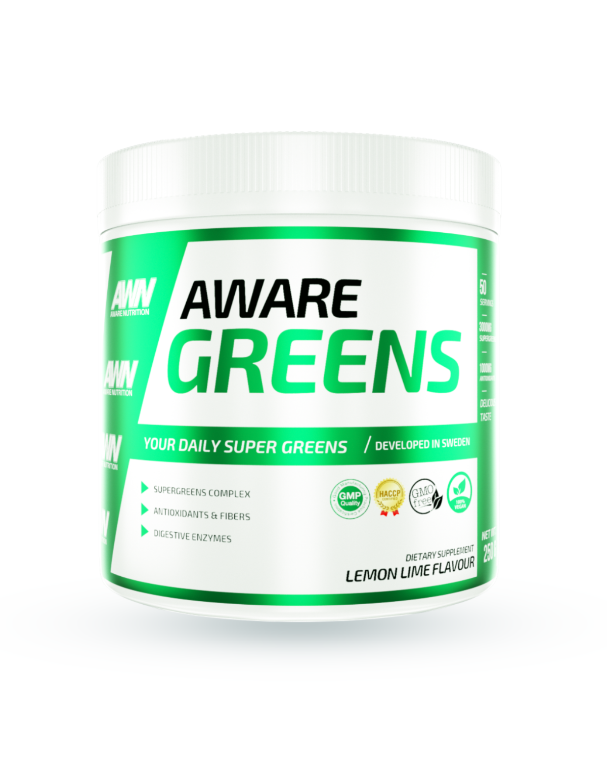 Aware Greens 250g - protein for