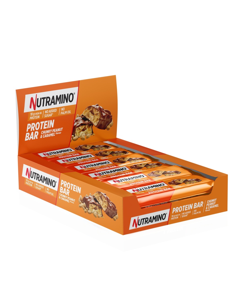 Nutramino Proteinbar Chunky Peanut &amp; Caramel 12x55g